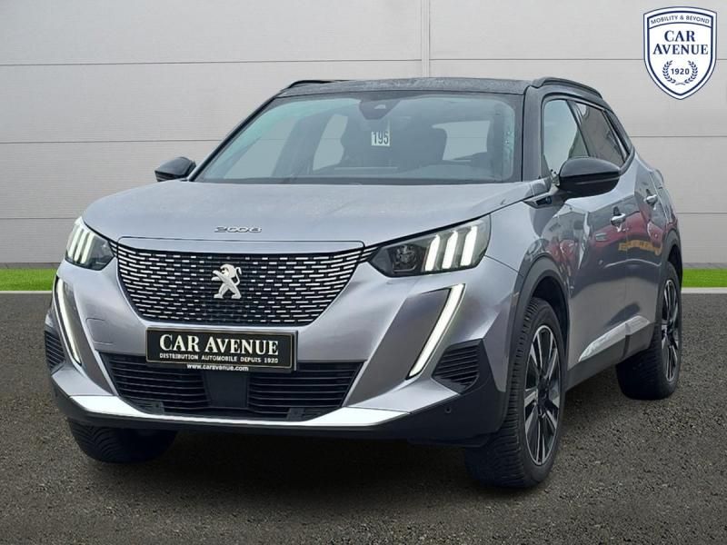 Peugeot 2008 gris platinium (m) d'occasion