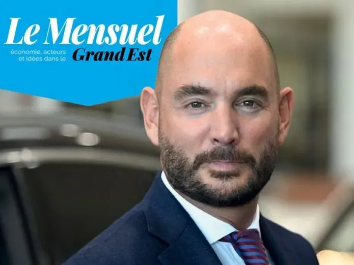 Portrait de Stéphane Bailly, PDG de Car Avenue, réalisé pour le mensuel Grand Est