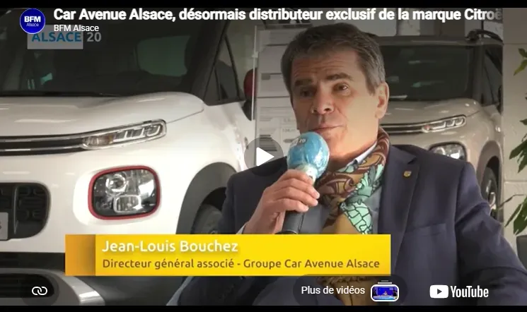 Car Avenue distributeur exclusif de CITROËN & DS Automobiles en Alsace