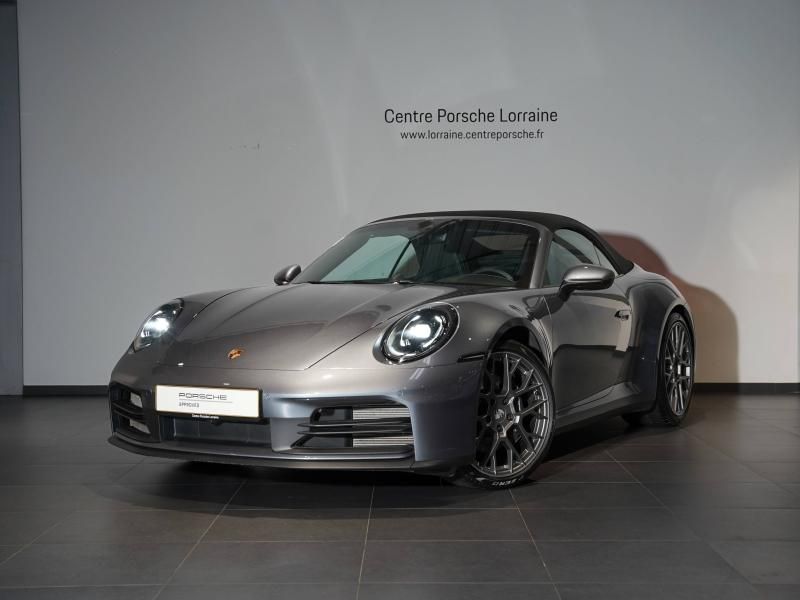 Porsche 911 Cabriolet gris vanadium métallisé d'occasion