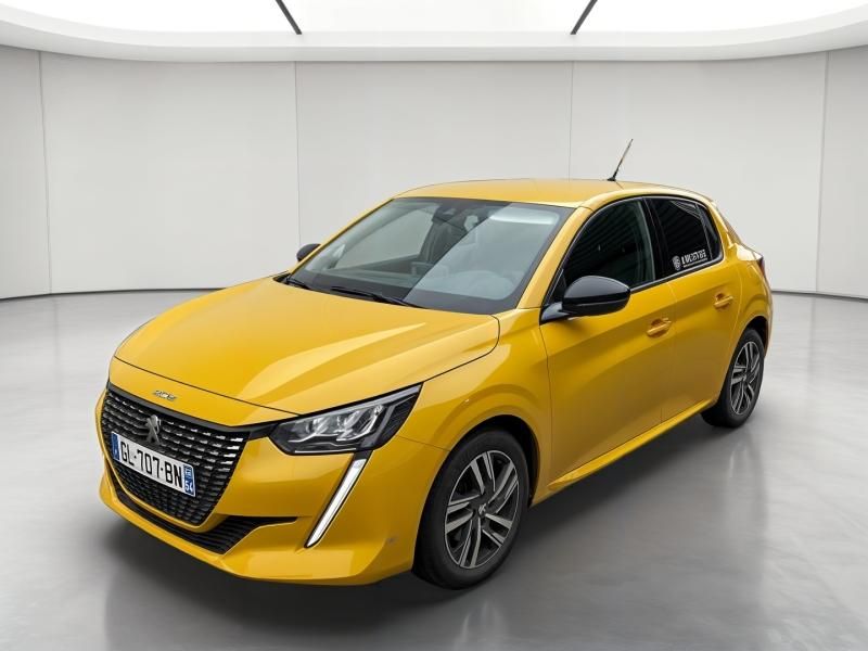 Peugeot 208 Jaune d'occasion