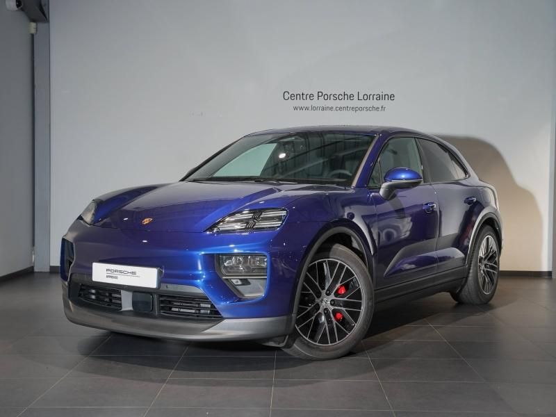 Porsche Macan bleu gentiane métallisé neuf