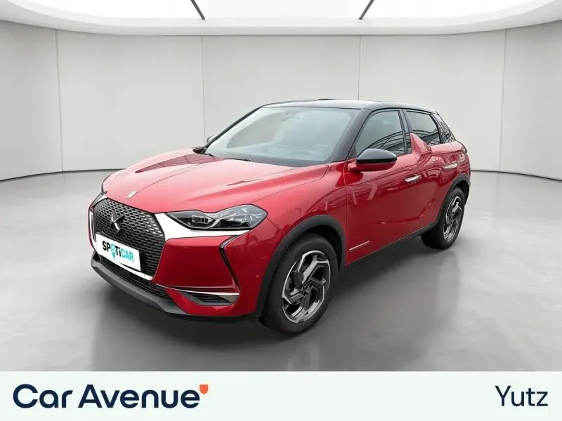 DS DS 3 Crossback Rouge Rubi (M) - Toit Noir Onyx d'occasion