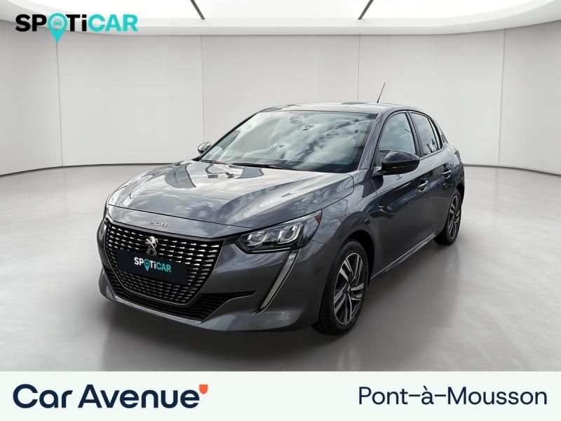 Peugeot 208 Gris Platinium (M) d'occasion