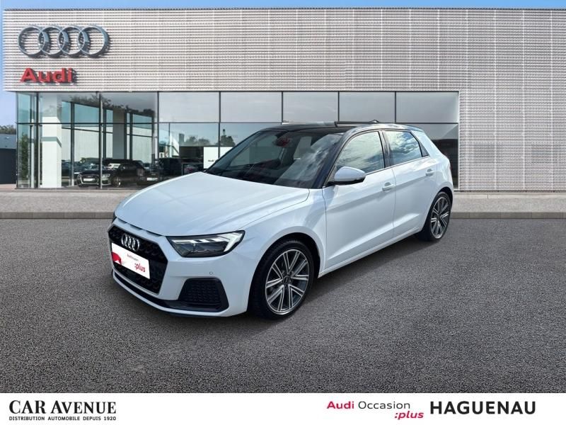 Audi A1 Sportback Blanc Glacier/Arches+pav Noir Mythic d'occasion