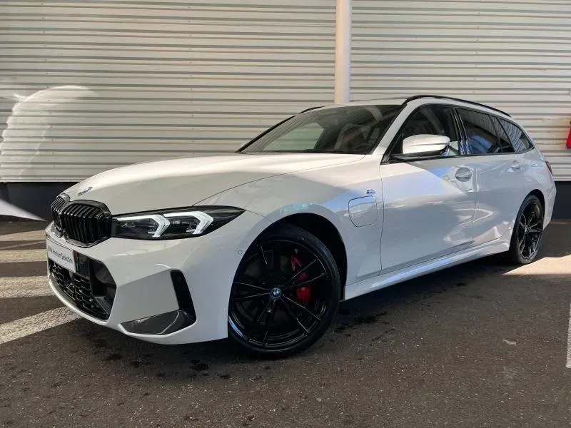 BMW Série 3 Touring Blanc d'occasion