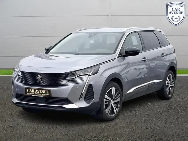 Peugeot 5008 gris platinium (m) d'occasion