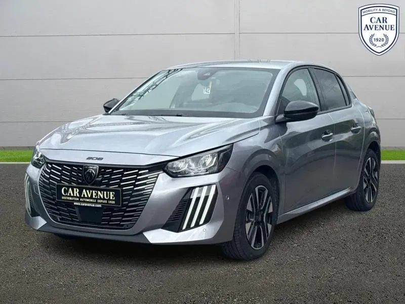 Peugeot 208 gris selenium (m) d'occasion