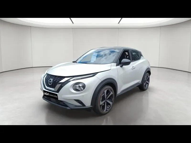 Nissan Juke blanc lunaire spéciale d'occasion