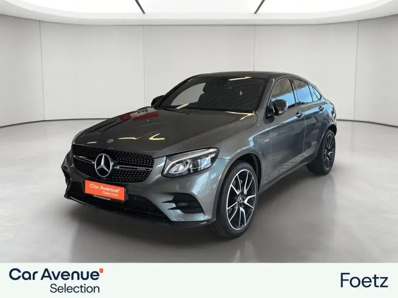 Mercedes Benz GLC Coupé argent diamant d'occasion