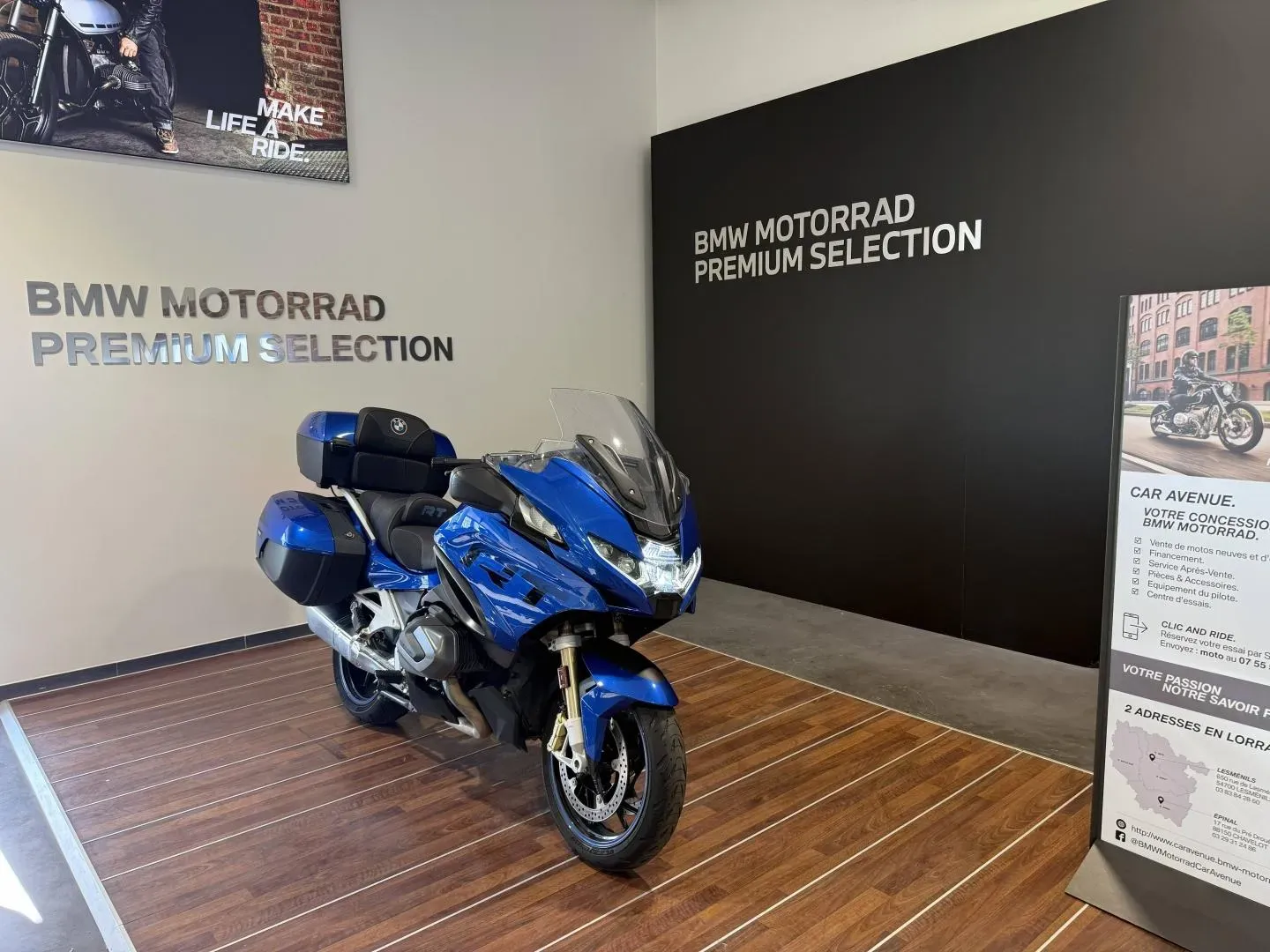 BMW R racing blue metallic d'occasion