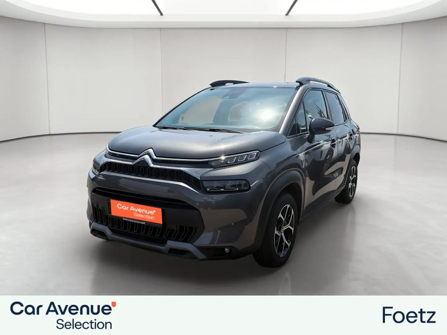 Citroën C3 Aircross gris platinium (m) - perla nera d'occasion