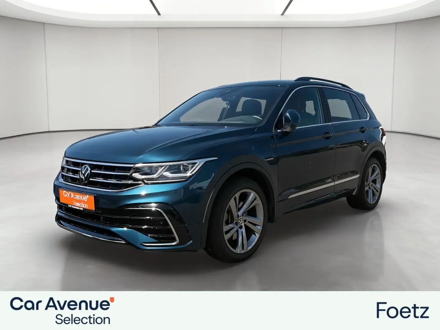 Volkswagen Tiguan bleu atlantique métallisée d'occasion