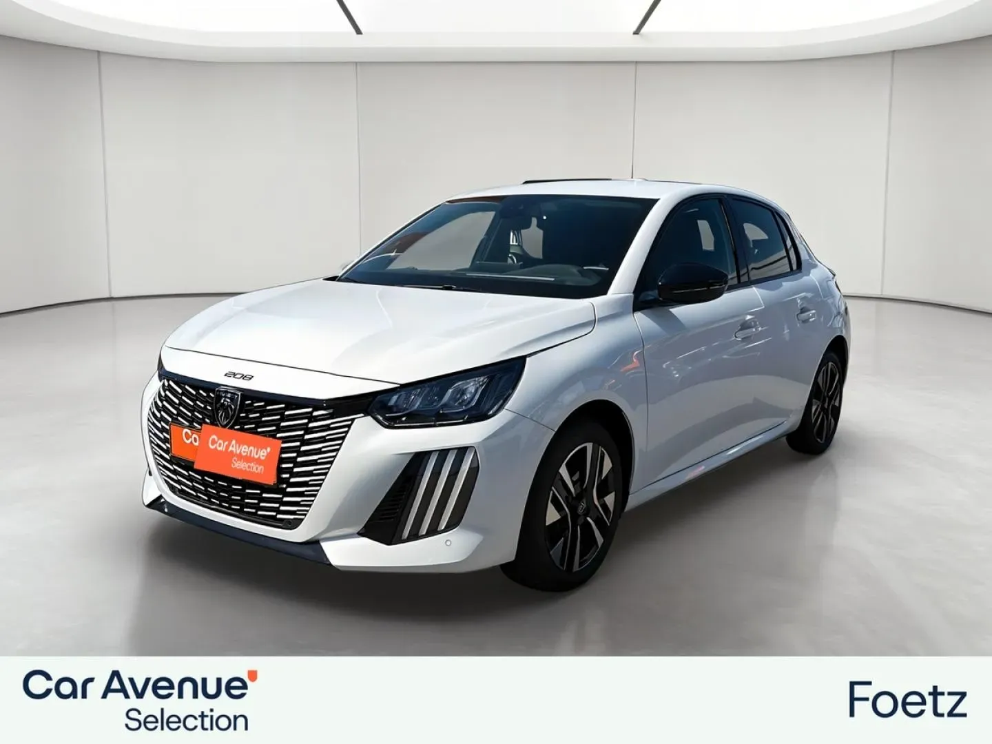 Peugeot 208 blanc banquise (o) d'occasion