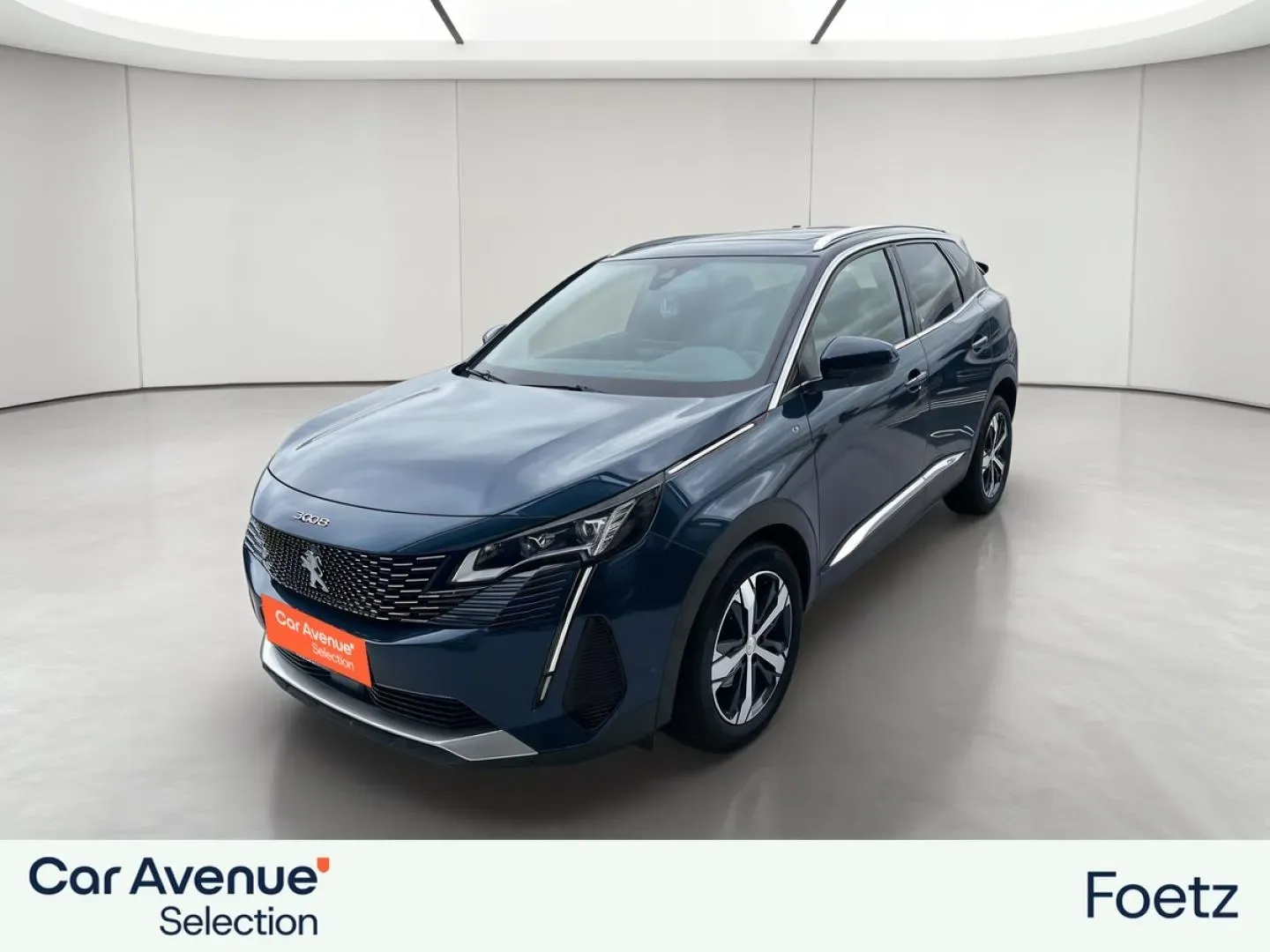 Peugeot 3008 bleu célèbes (m) d'occasion