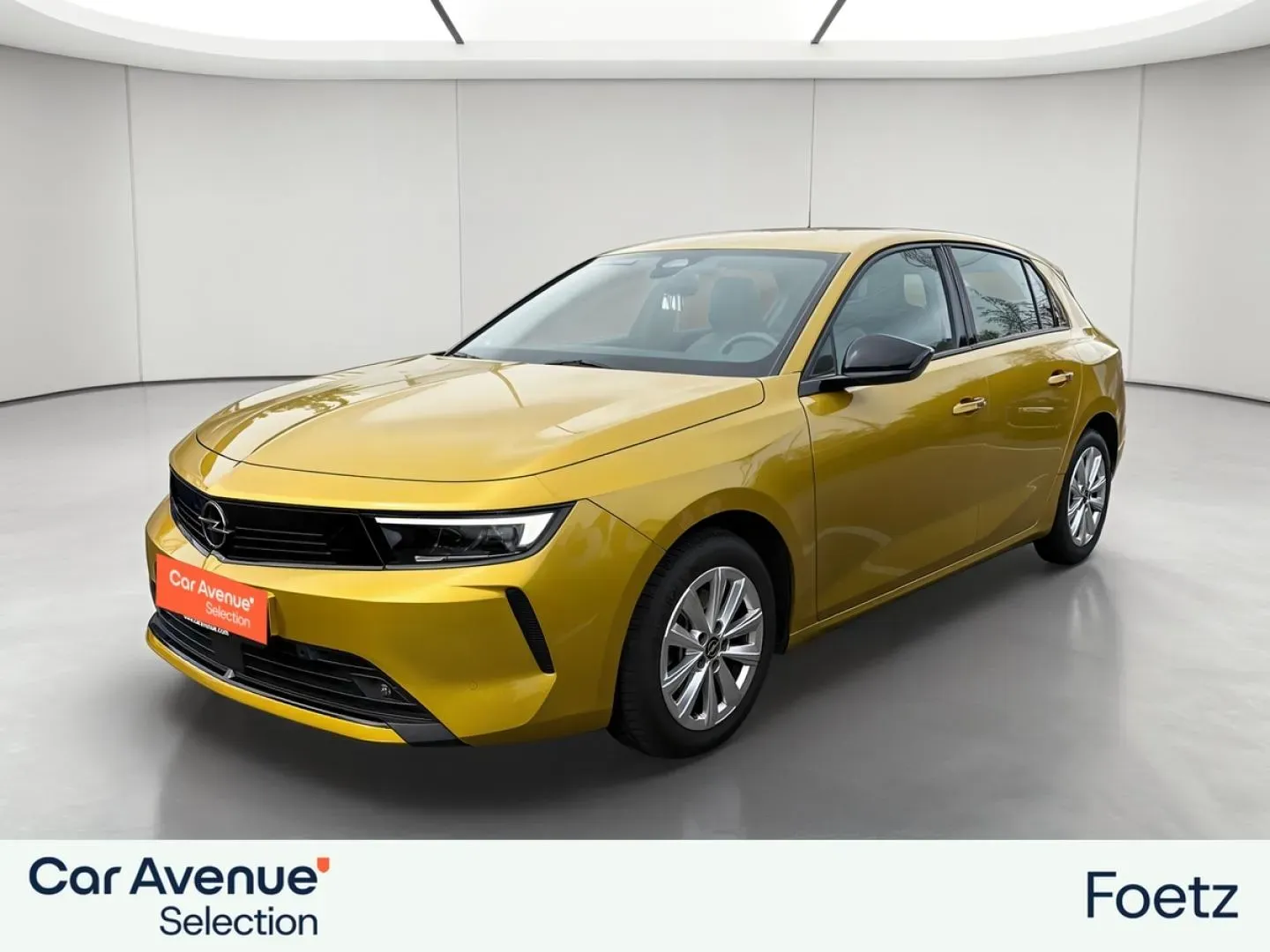 Opel Astra jaune kult métallisé d'occasion