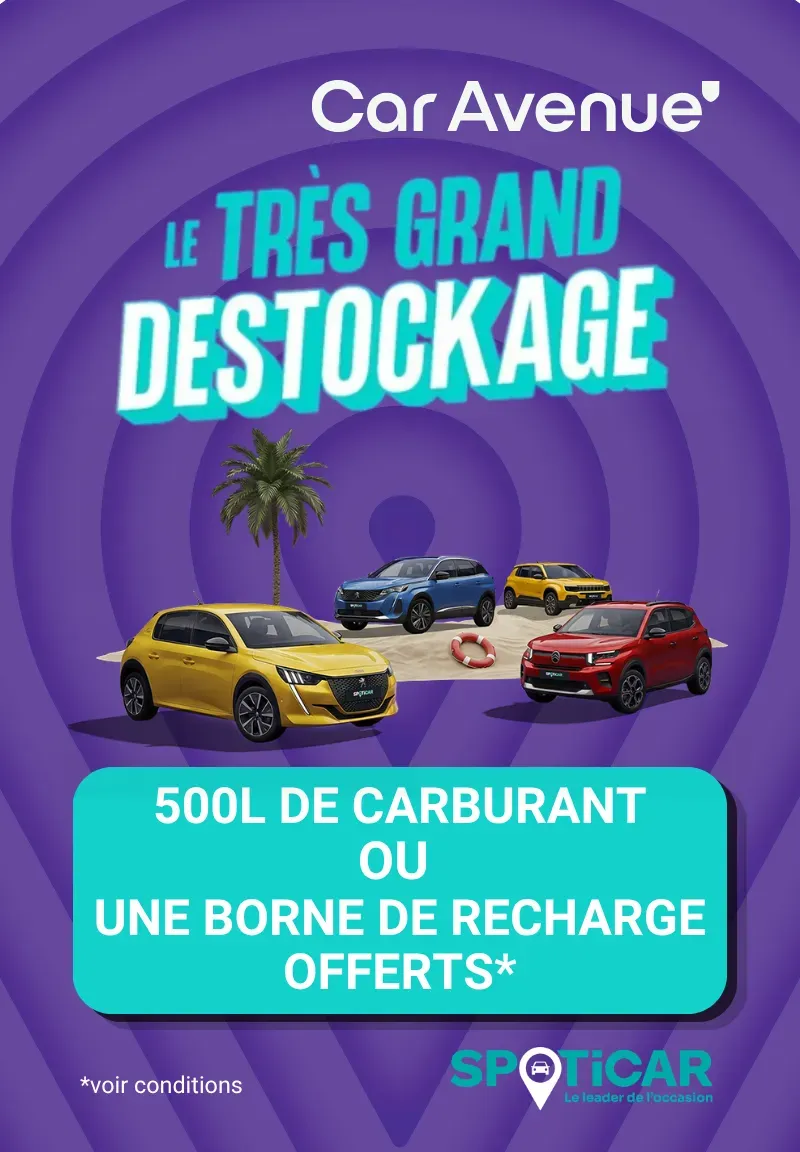 voitures de différentes couleurs en déstockage sur internet