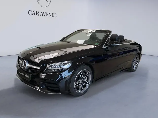 Mercedes Benz C Cabrio black d'occasion