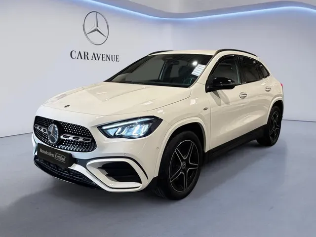 Mercedes Benz GLA-klasse white d'occasion