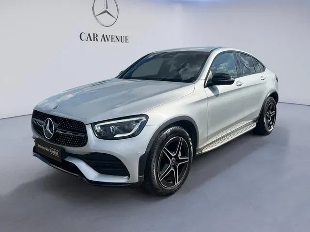 Mercedes Benz GLC 220 d Coupé silver d'occasion