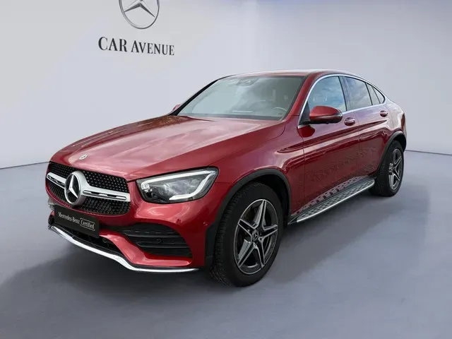 Mercedes Benz GLC red d'occasion