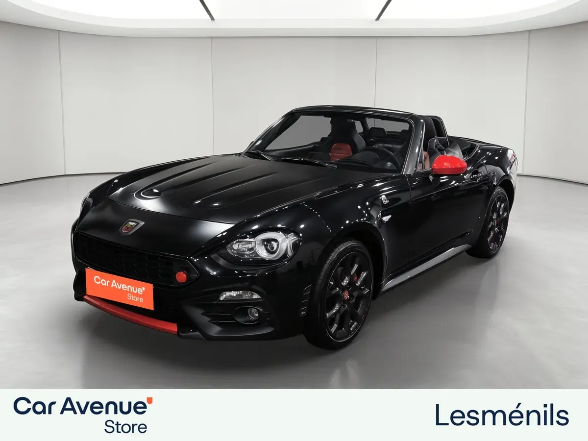 Abarth 124 SPIDER noir d'occasion