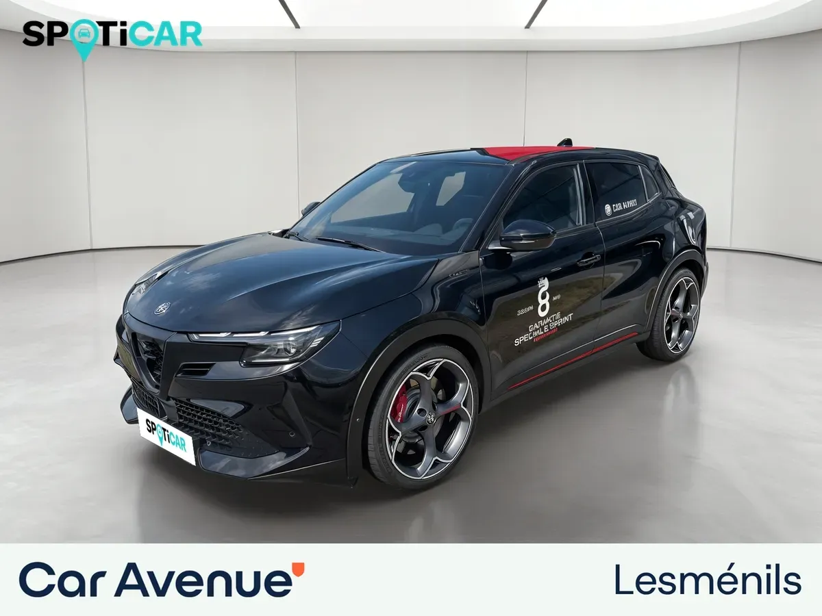 Alfa Romeo Junior noir tortona pastel neuf