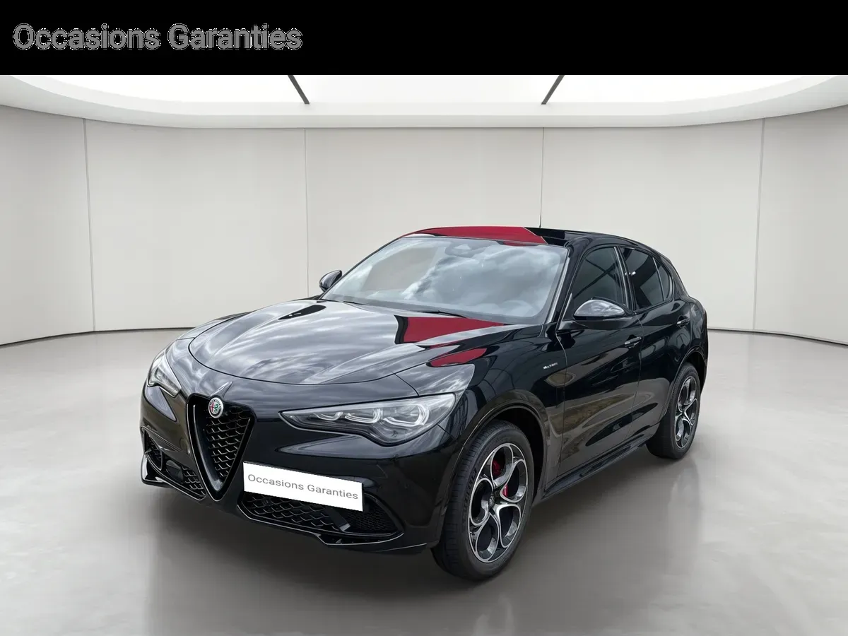 Alfa Romeo Stelvio noir vulcano metallisee neuf