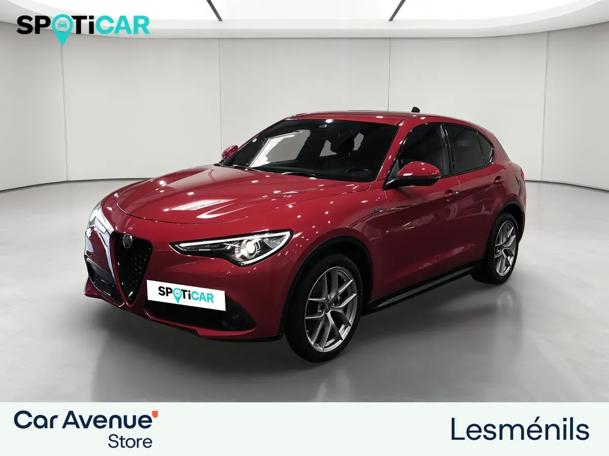 Alfa Romeo STELVIO MY20 rouge d'occasion