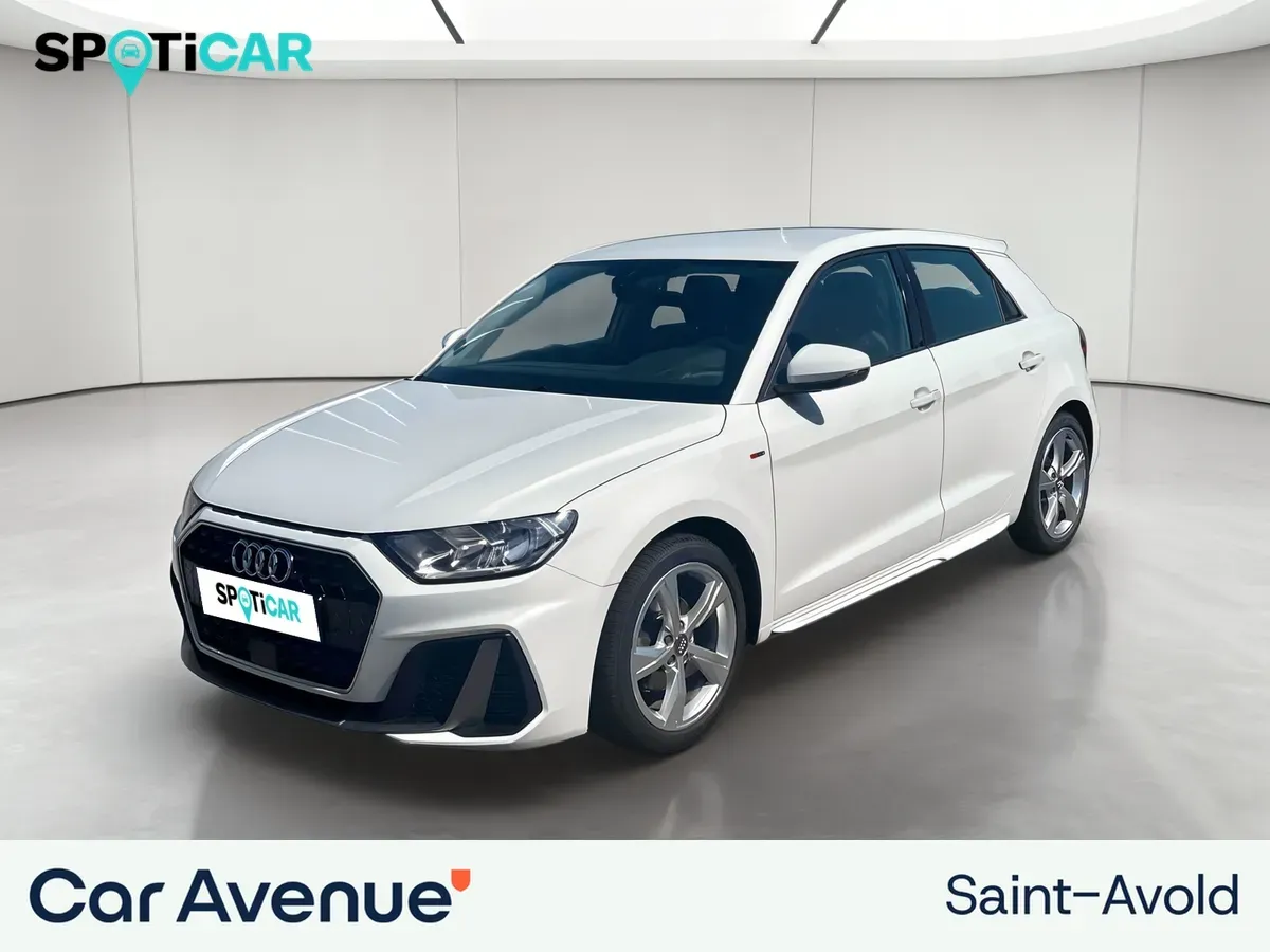 Audi A1 Sportback blanc d'occasion
