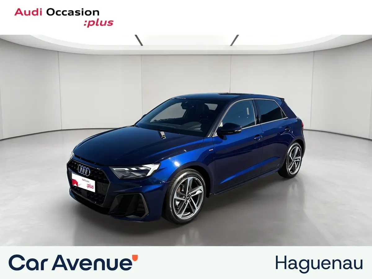 Audi A1 bleu d'occasion