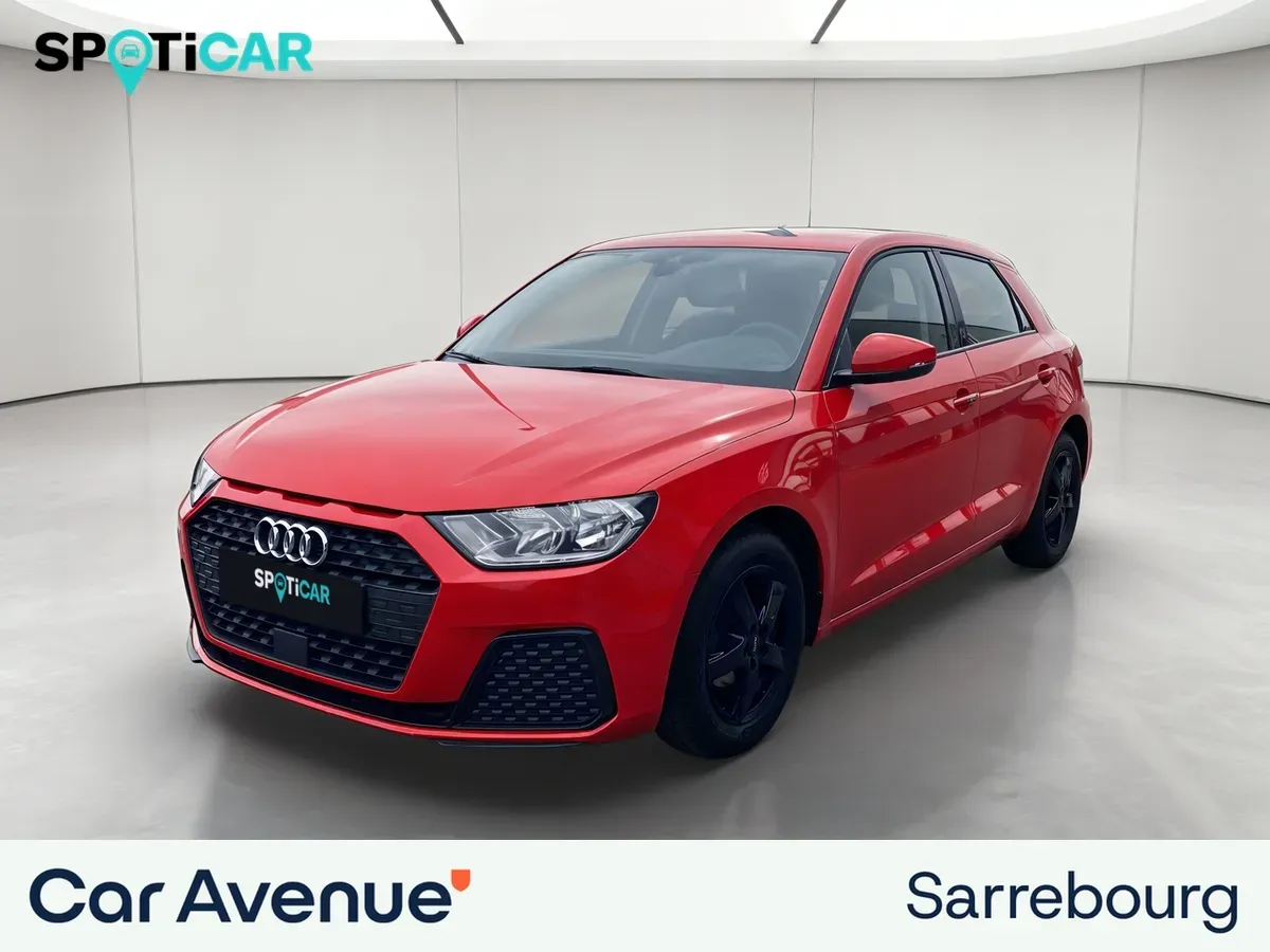 Audi A1 Sportback rouge d'occasion