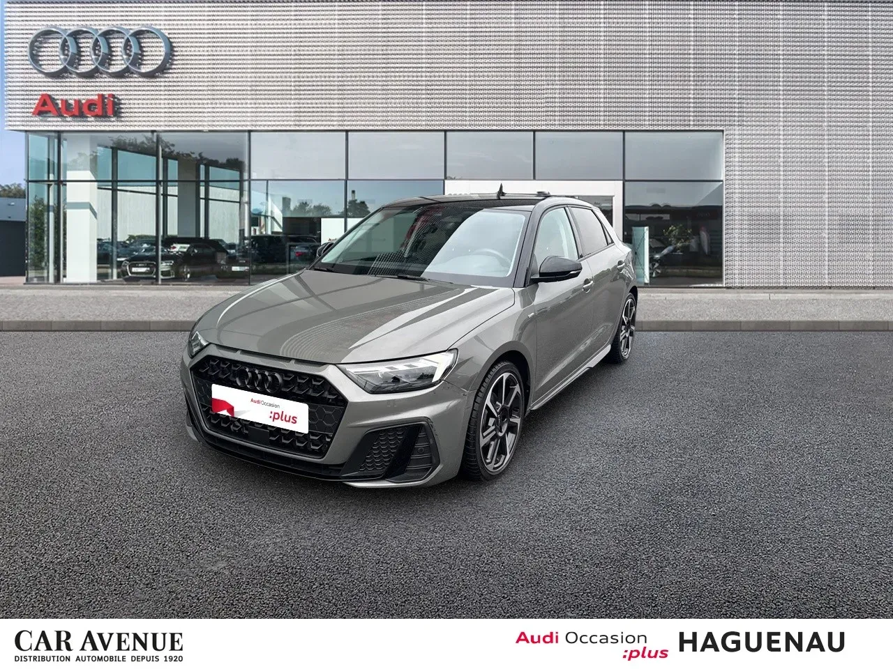 Audi A1 Sportback gris chronos d'occasion