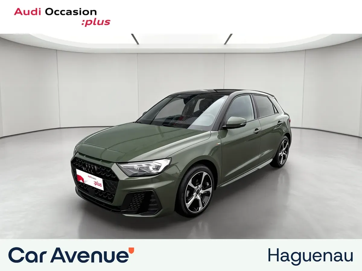 Audi A1 vert district metallise d'occasion