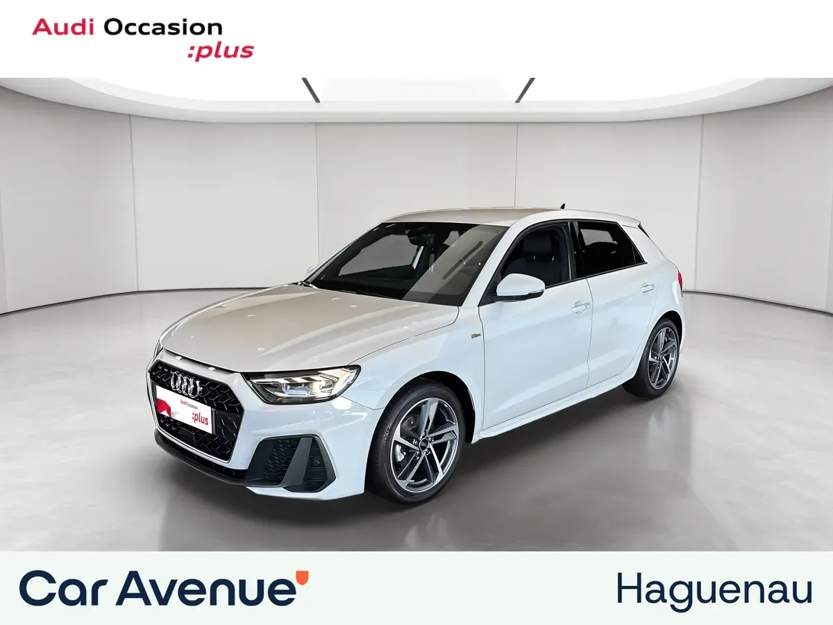 Audi A1 blanc d'occasion