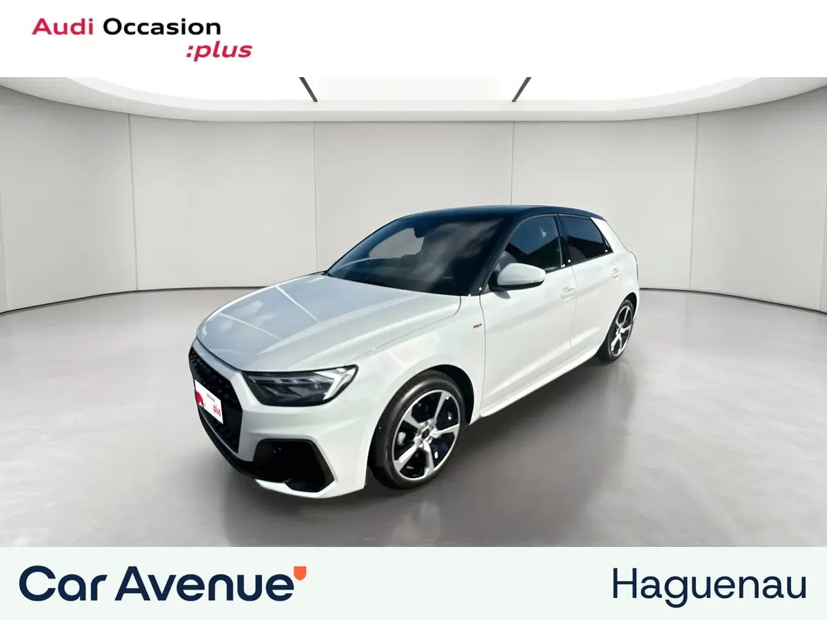Audi A1 blanc glacier metallise d'occasion