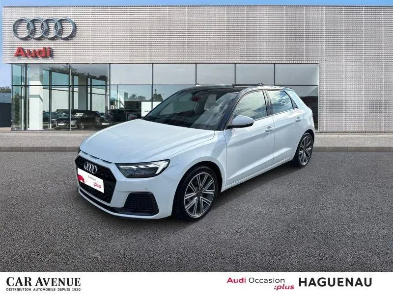 Audi A1 Sportback blanc d'occasion