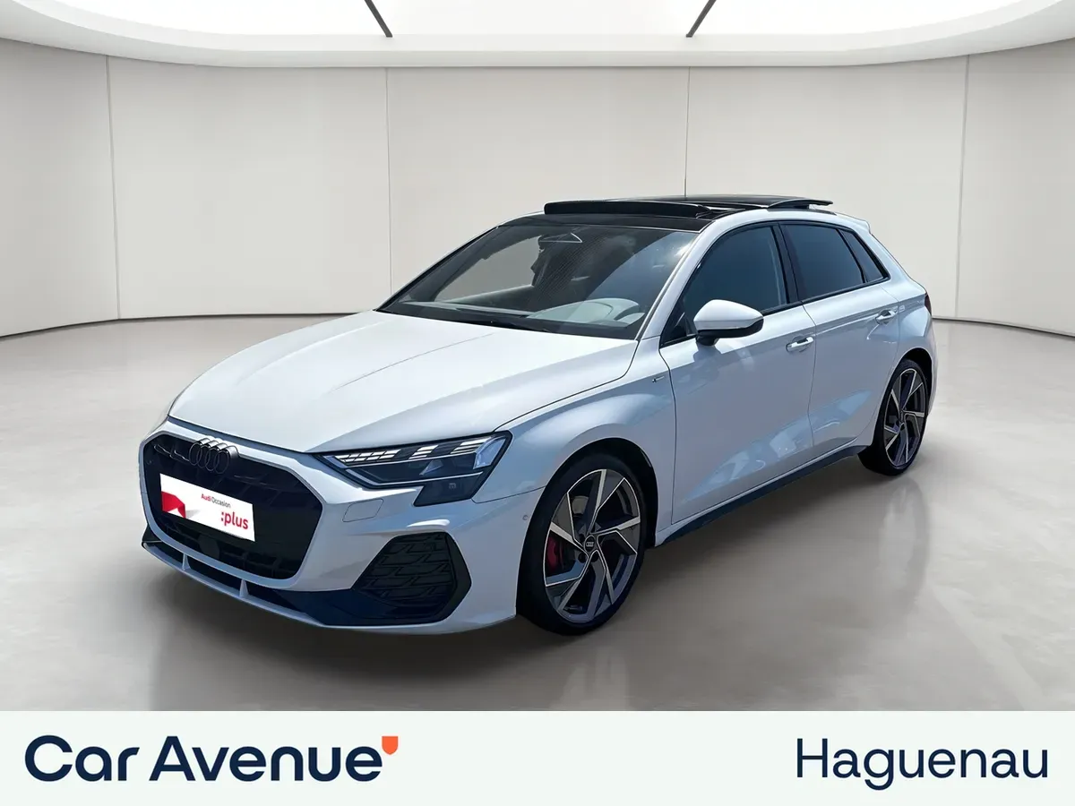 Audi A3 Sportback blanc glacier metallise d'occasion