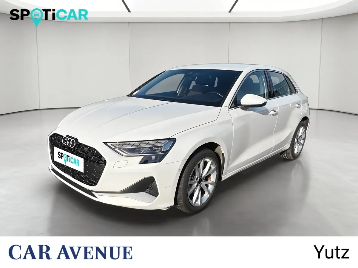 Audi A3 Sportback blanc d'occasion