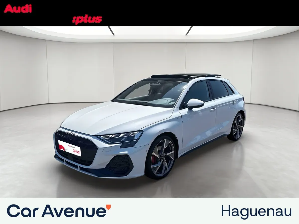 Audi A3 blanc glacier metallise d'occasion