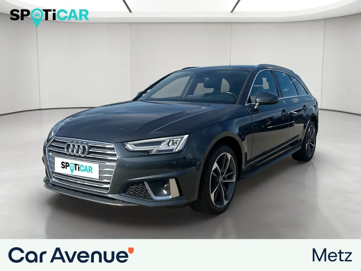 Audi A4 gris mousson d'occasion