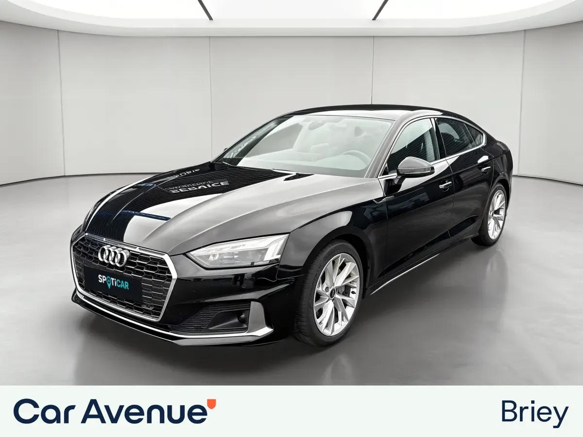 Audi A5 SPORTBACK noir d'occasion
