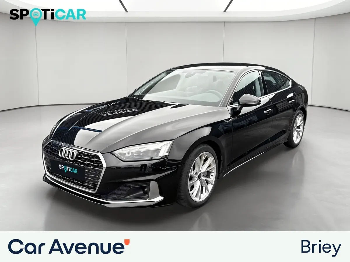 Audi A5 SPORTBACK noir d'occasion