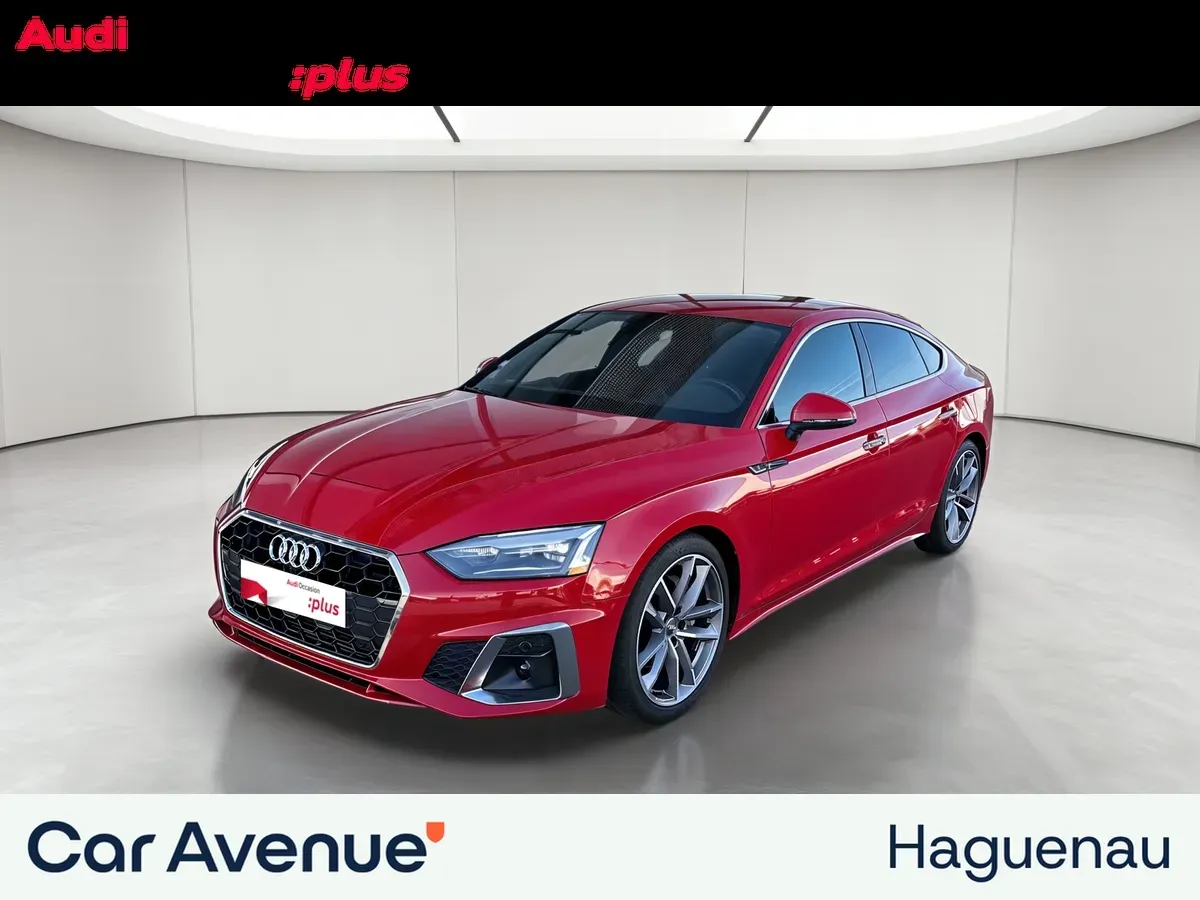 Audi A5 rouge d'occasion