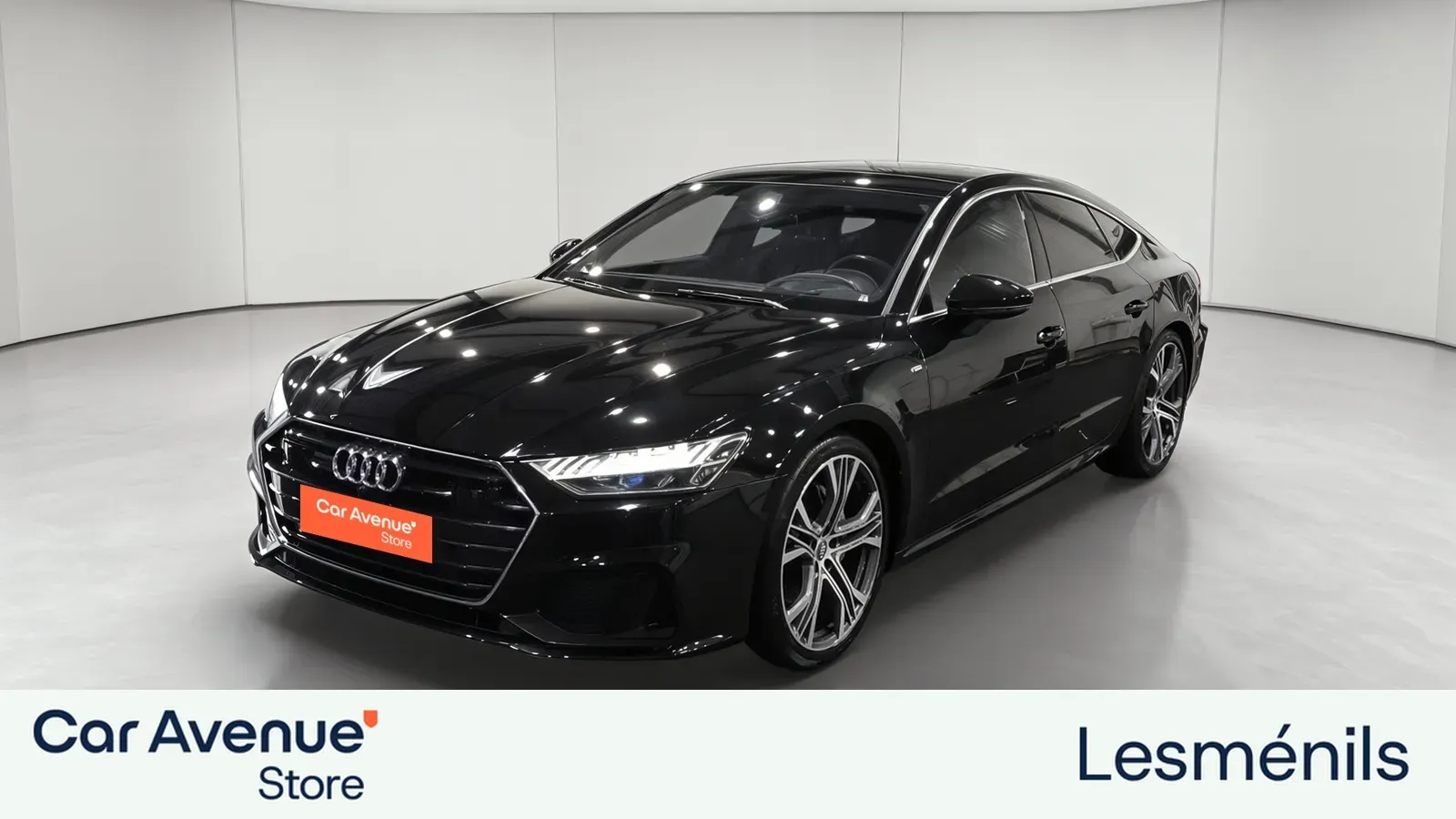Audi A7 SPORTBACK noir d'occasion