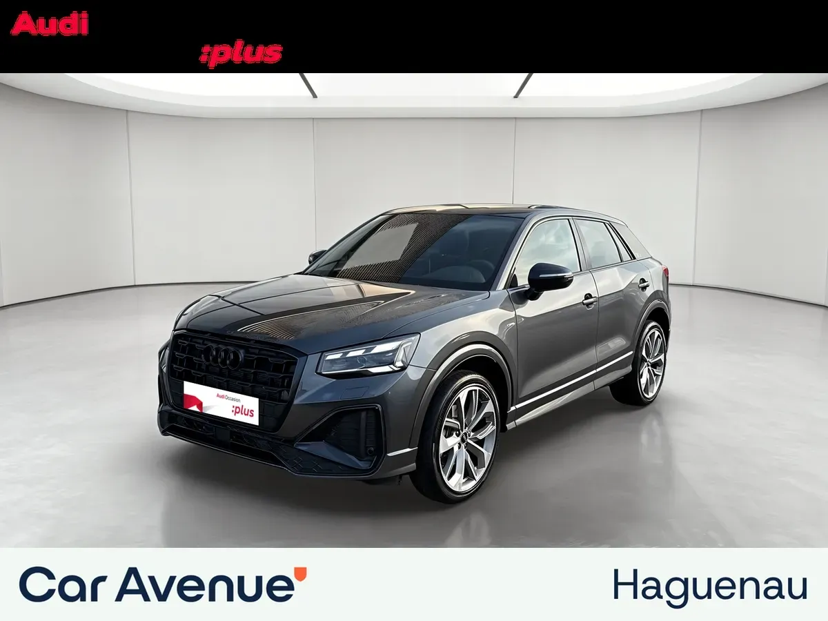 Audi Q2 gris daytona nacre d'occasion