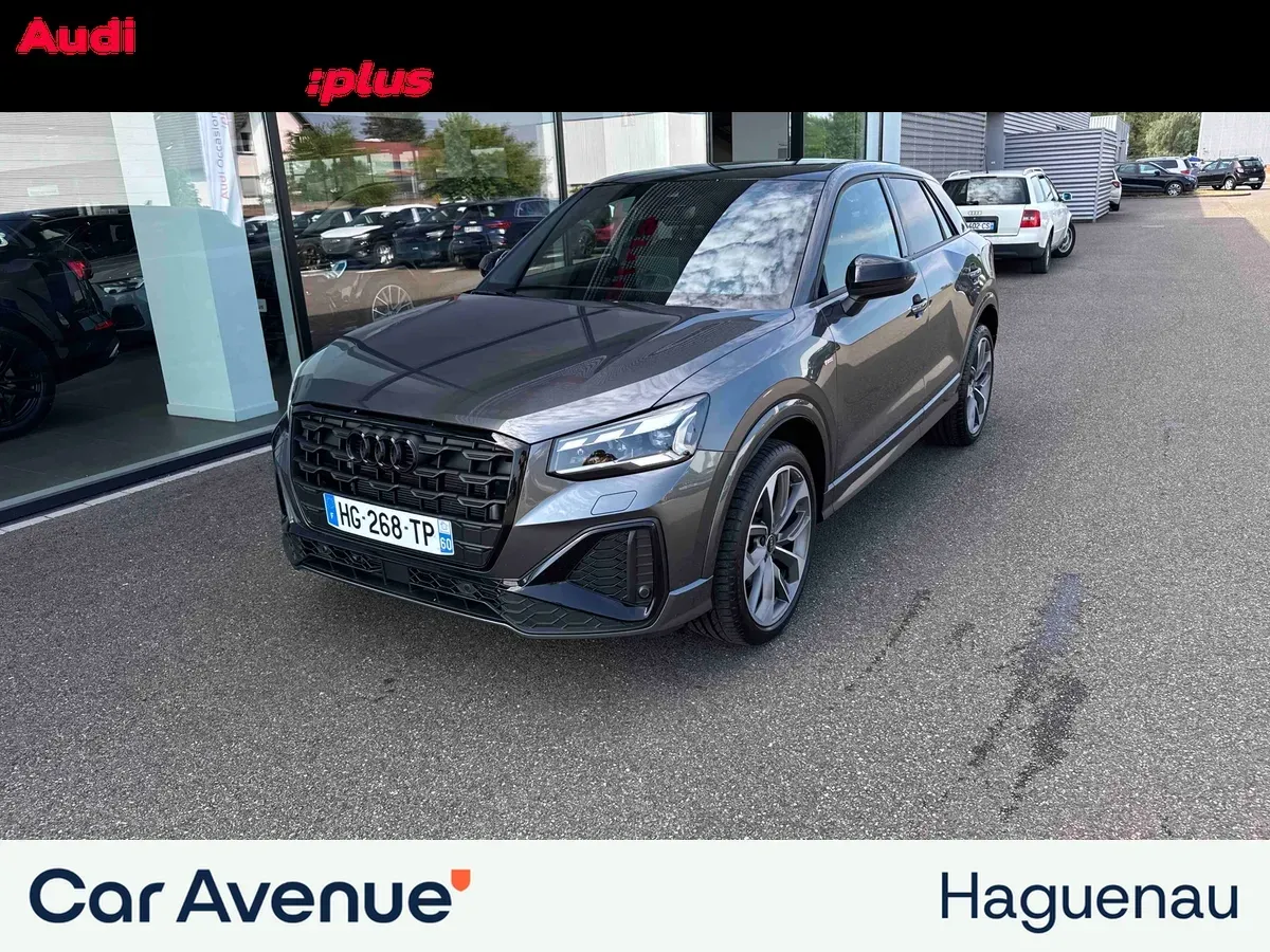Audi Q2 gris daytona nacre d'occasion