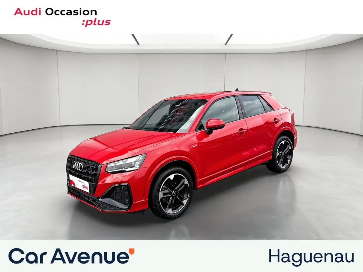 Audi Q2 rouge d'occasion