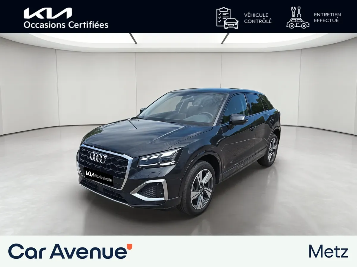 Audi Q2 gris d'occasion