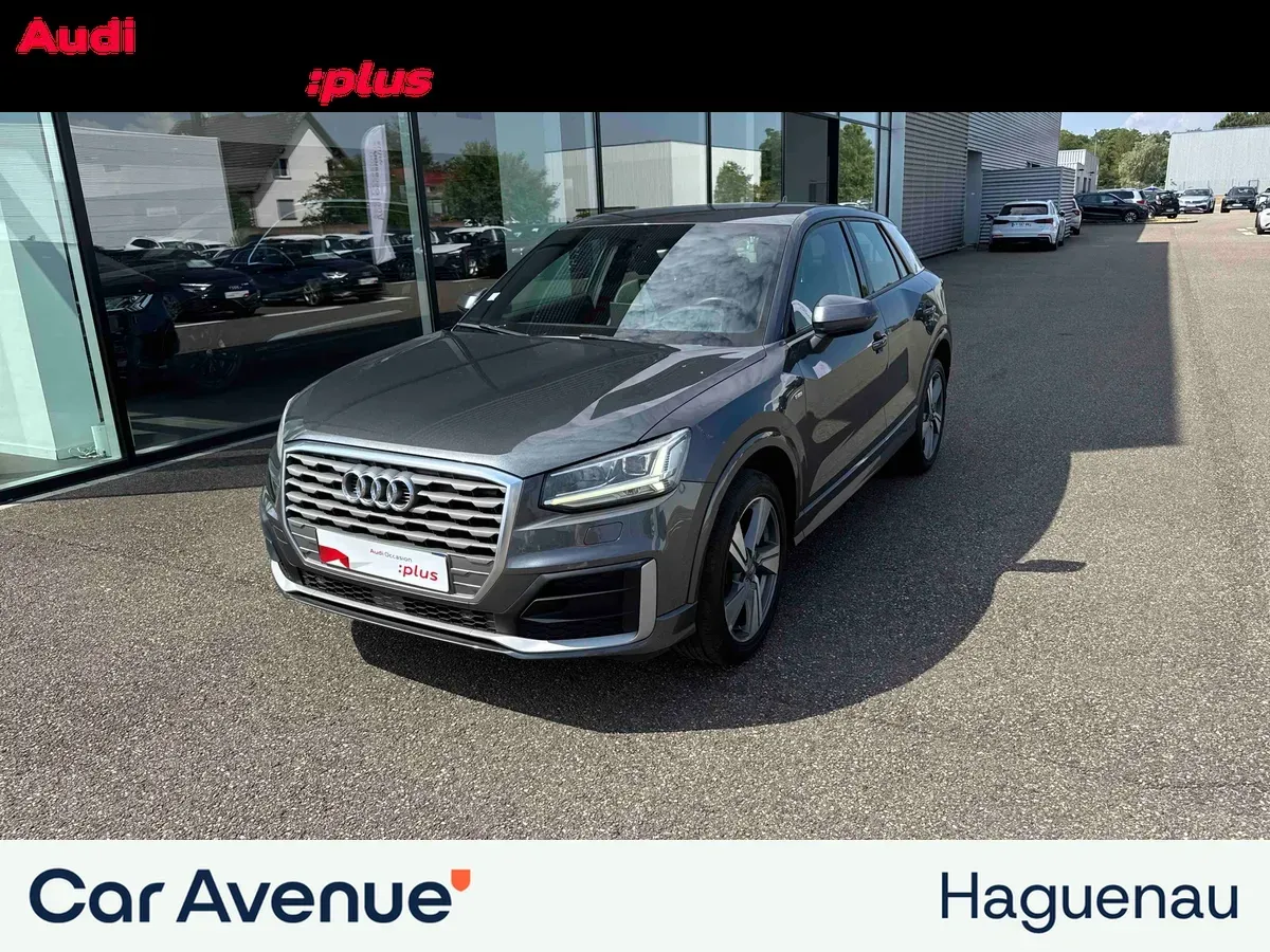 Audi Q2 gris d'occasion